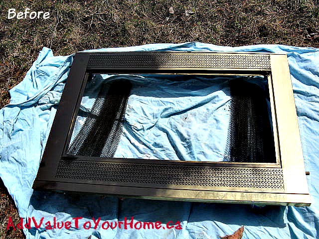 how-spray-paint-brass-fireplace-screen-add-value-to-your-home