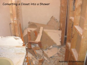 Converting a Closet into a Shower! – ORC Week 3