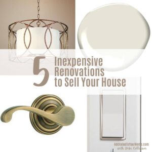Top 5 Inexpensive Renovations To Sell Your Home