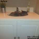 How I updated my powder room for under $1,000 in a weekend! - Debi ...